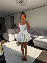 Платье Akulova 432 white - делук