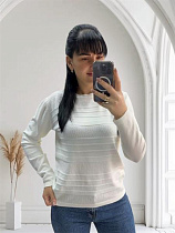Свитер Levisha 25522 white - делук