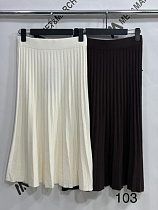 Юбка Met&March 103 brown - делук