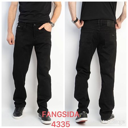 Джинсы God Baron 4335 black - делук