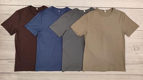 Футболка Samo 1110-1 brown - делук