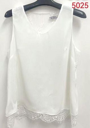 Майка Lida 5025 white - делук