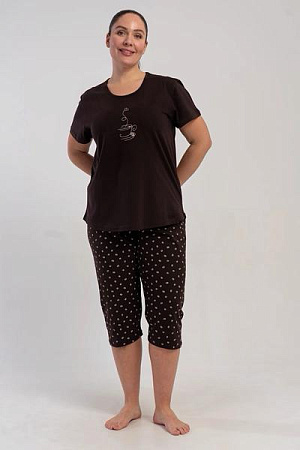 Пижама Trikotag T602 brown - делук