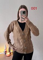 Кофта Fsn 001-2 brown - делук