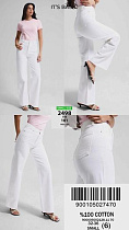 Джинсы Jeans Club 2498-7S6-101 white - делук