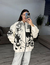 Кофта Спорт S.Style 634-1 white - делук