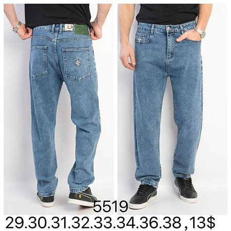 Джинсы God Baron 5519 l.blue - делук