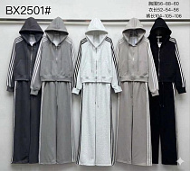 Костюм Спорт Шаолинь BX2501 black - делук