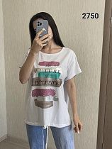 Футболка Fsn 2750 white - делук