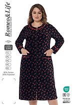 Халат Cotpark 3390 black - делук