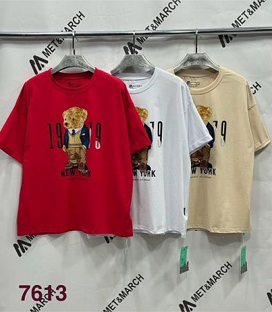 Футболка Met&March 7613 beige - делук