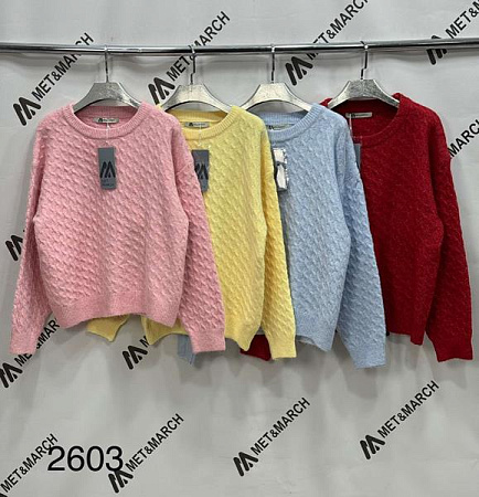 Свитер Met&March 2603 yellow - делук