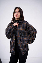 Рубашка Little Secret 5523 d.grey - делук