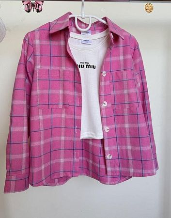 Рубашка Moda School 8529 pink - делук