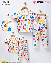 Пижама Meloria 8603 white - делук