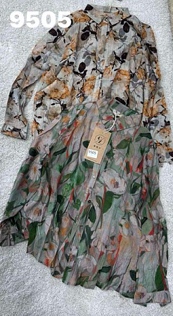 Рубашка Divo 9505 green - делук