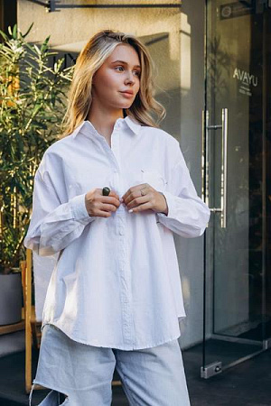 Рубашка Little Secret 4135 white - делук