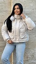 Куртка Katty 8508 l.grey - делук