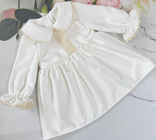 Платье Moda School 7302-3 white - делук