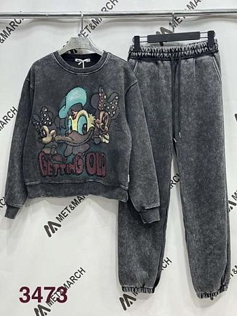 Костюм Спорт Met&March 3473 d.grey - делук