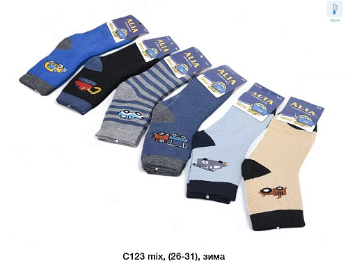 Носки C123 mix - делук