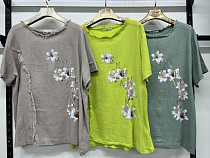 Футболка Dgmd 9542 green - делук