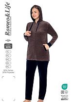 Пижама Cotpark 2270 brown - делук