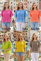 Футболка Kaffir Lily C192 orange - делук