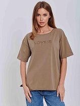 Футболка Little Secret 400167 brown - делук