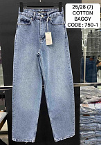 Джинсы Maxim Jeans 750-1 l.blue - делук