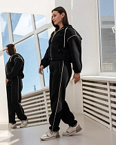 Костюм Спорт Azna ДЗ120 black - делук