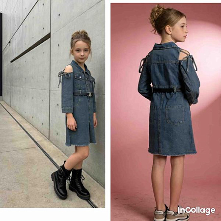 Платье Fili Kids 24611 blue - делук