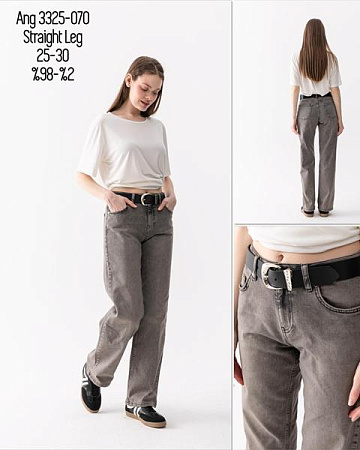 Джинсы Maxim Jeans 3325-070 d.grey - делук