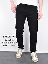 Джинсы God Baron L7106-1 black - делук