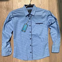 Рубашка No Brand R339 blue - делук
