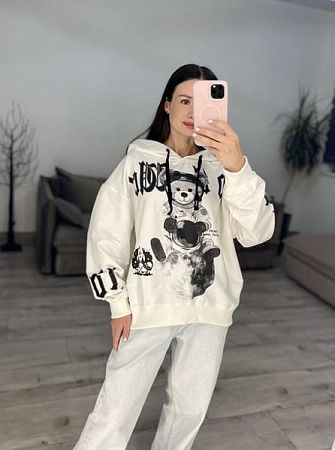 Худи S.Style 305 white - делук
