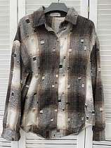 Рубашка Karon 8105 brown - делук