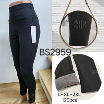 Лосины Tran 2959 black - делук