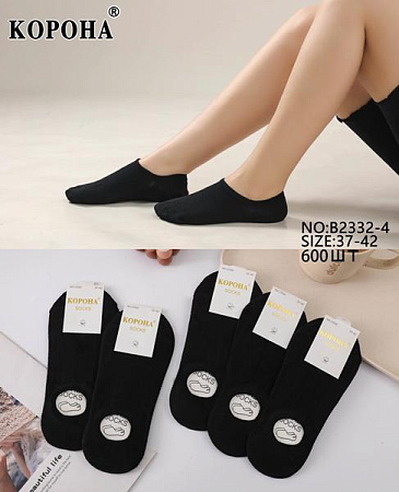 Следы Корона B2332-4 black - делук