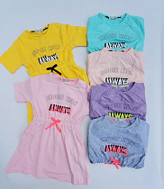 Платье Meloria ML5900 pink - делук