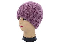 Шапка Angelica ABC002-8 на флісі pink Шапка Angelica ABC002-8 на флісі pink - делук