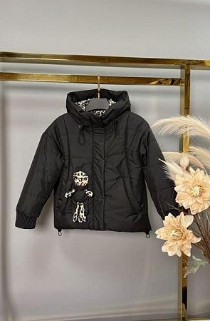 Куртка Delfinka 67 black - делук