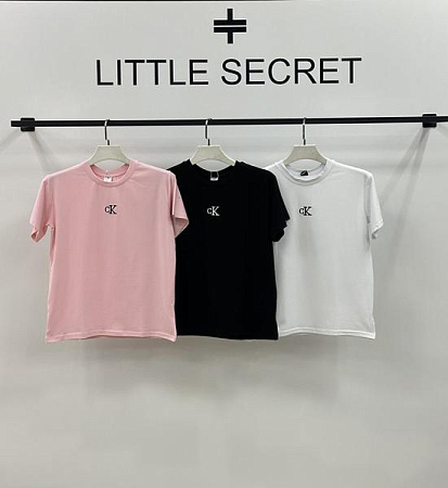 Футболка Little Secret 021 black - делук