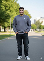 Свитер Moranny MR456 grey - делук