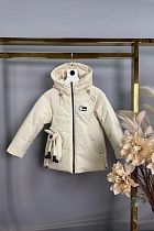 Куртка Delfinka 1120 l.beige - делук
