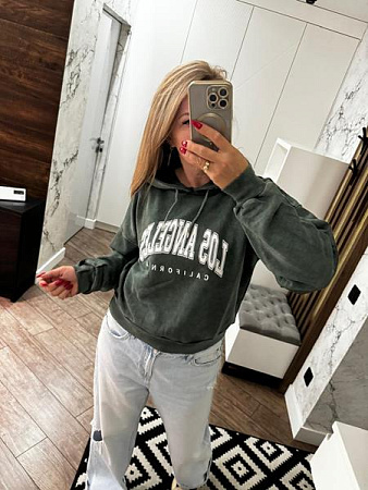 Батник Lora LR539 d.grey - делук