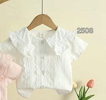 Блузка Фунтик 2508 white - делук
