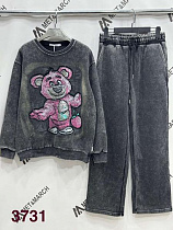 Костюм Спорт Met&March 3731 d.grey - делук