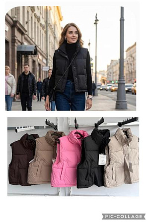 Жилетка Шаолинь 9208 d.brown - делук