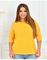 Свитер Anna&Vika 24053 yellow - делук